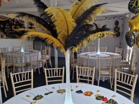 party centrepieces rugby